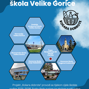 Velikogoričke škole udružile se u projektu "Košara dobrote"